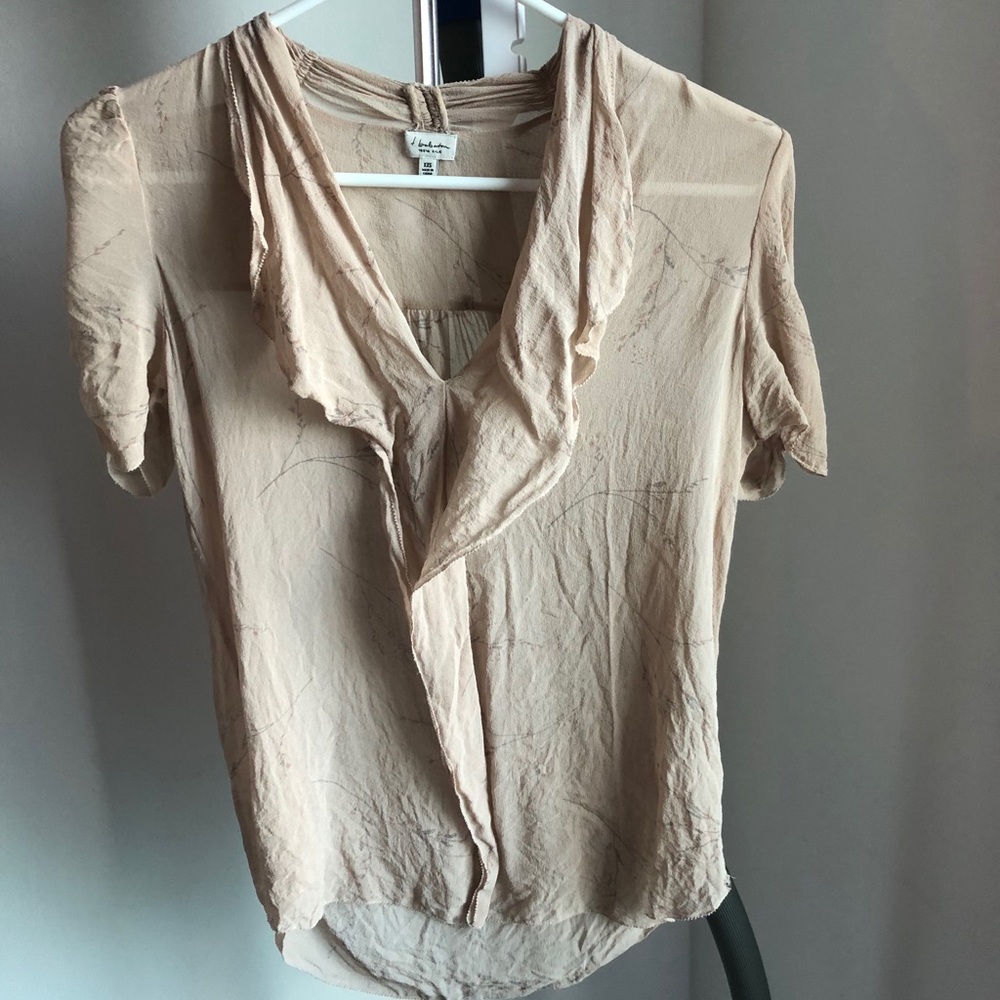 100% silk shirt